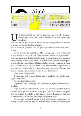 Aimé Cesaire Discours sur le Colonialisme.pdf